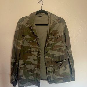 Topshop Camo Jacket